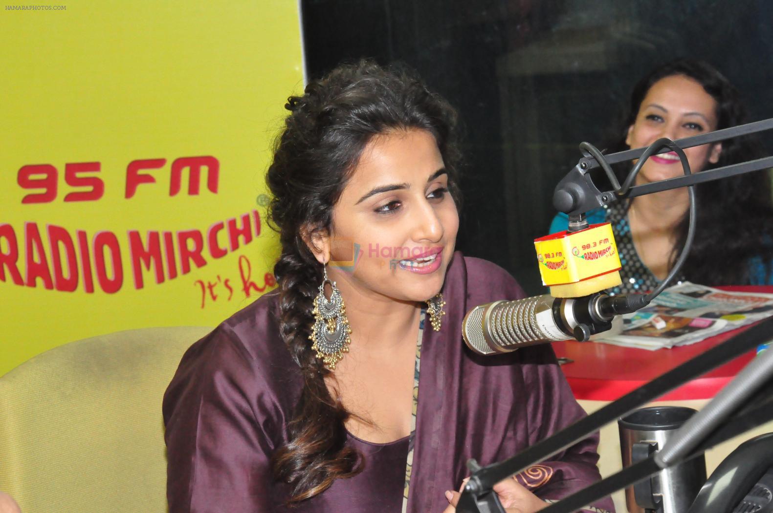 Vidya balan at Kahaani 2 Movie promotion in radio mirchi on 23rd Nov 2016