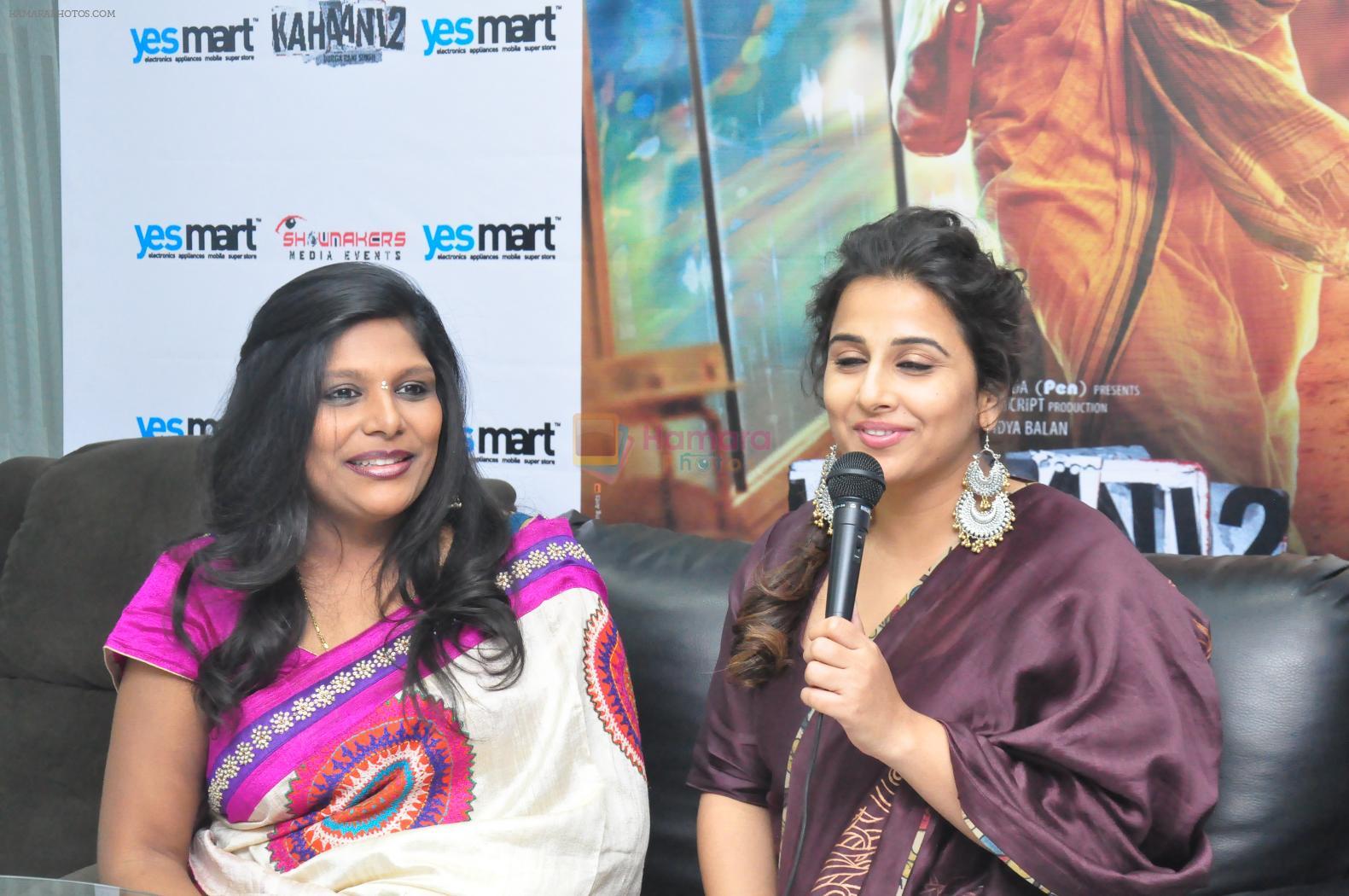 Vidya balan at  Kahaani 2 Movie Promotion in Yesmart on 23rd Nov 2016
