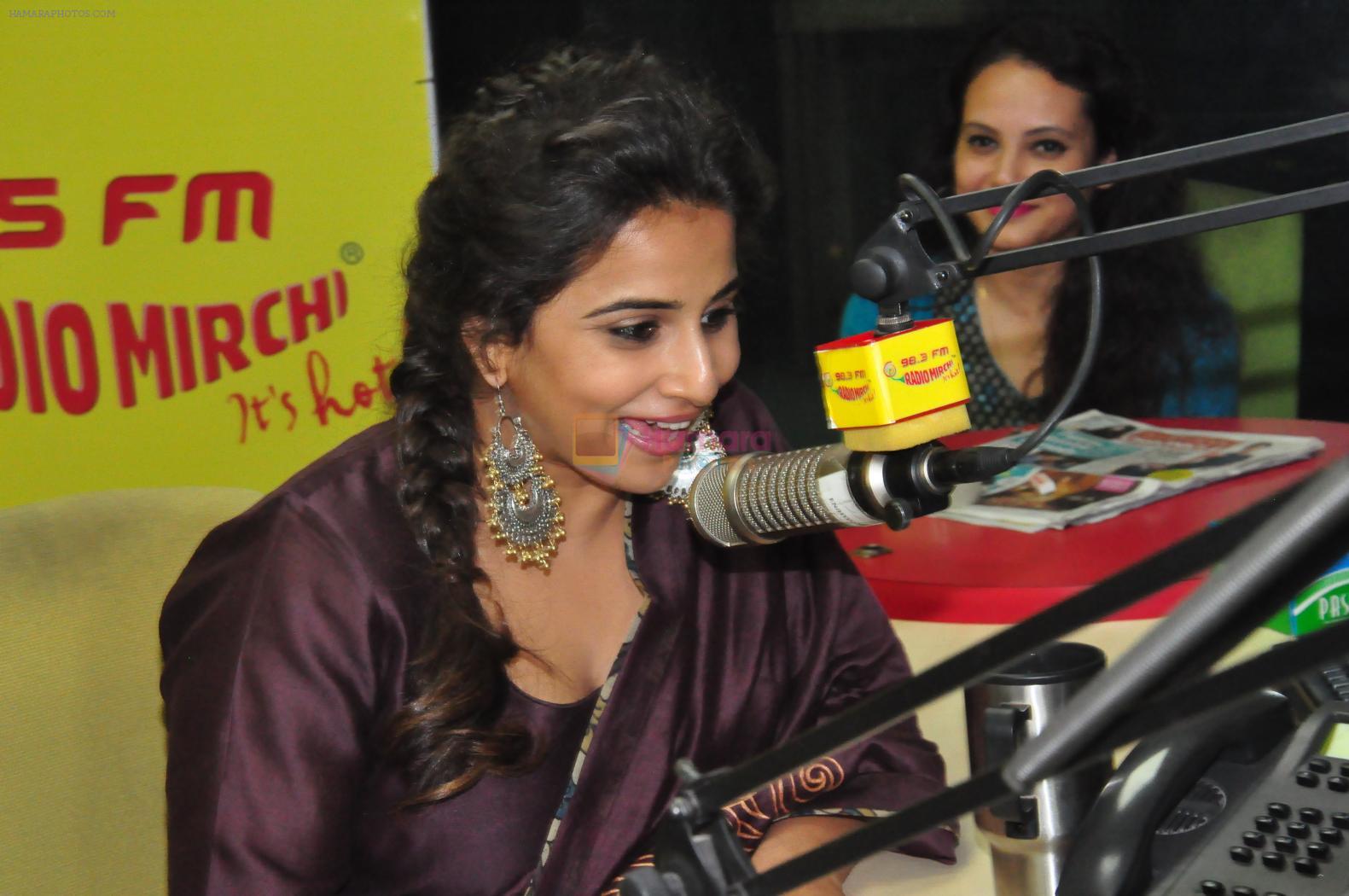 Vidya balan at Kahaani 2 Movie promotion in radio mirchi on 23rd Nov 2016