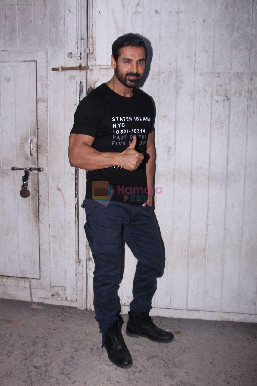 John Abraham at the promotions of Force 2 on 25th Nov 2016