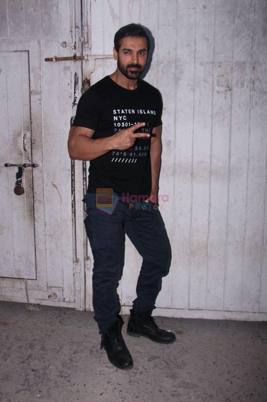 John Abraham at the promotions of Force 2 on 25th Nov 2016