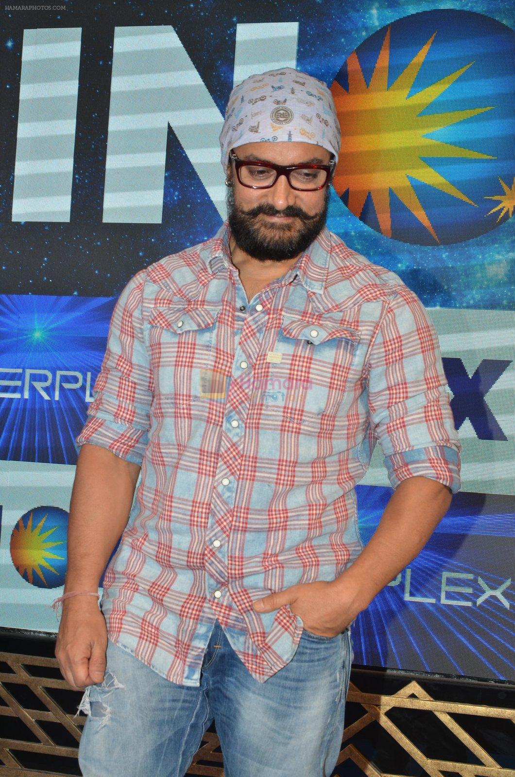 Aamir Khan At Launch Of New Inox Cinema on 30th Nov 2016