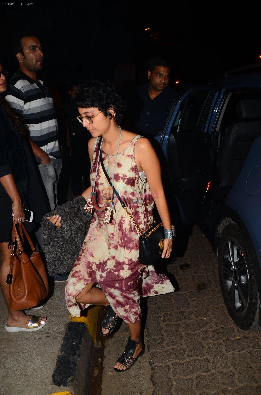 Kiran Rao snapped at a party on 3rd Dec 2016