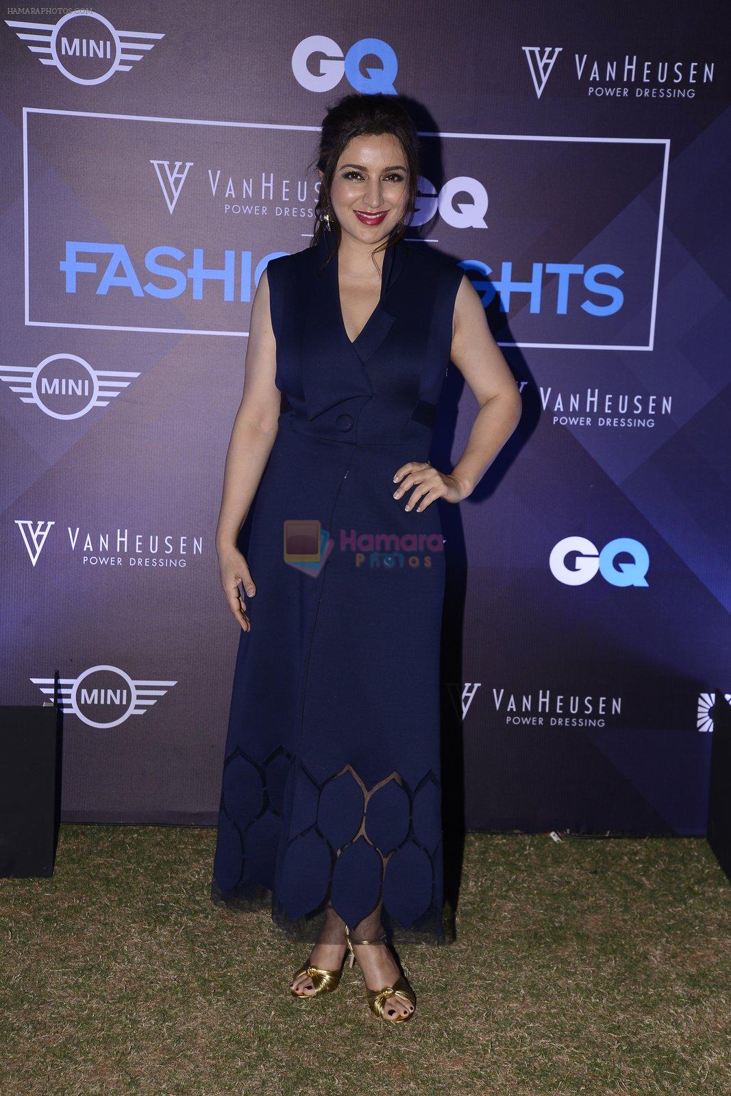 Tisca Chopra at GQ Fashion Night on 4th Dec 2016