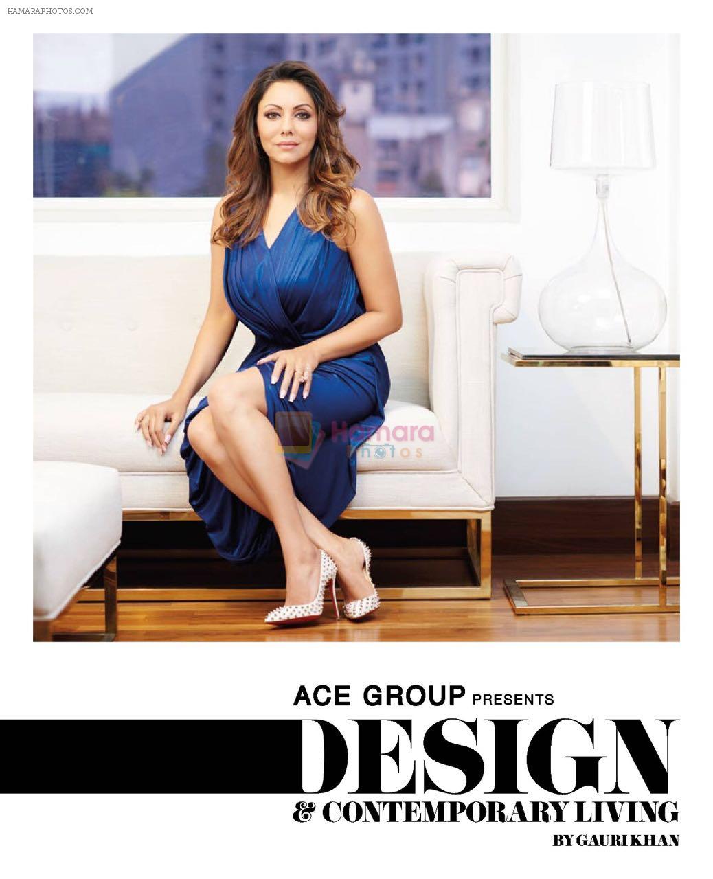 Book Cover - Ace Group Presents - Design & Contemporary Living - A book by Gauri Khan