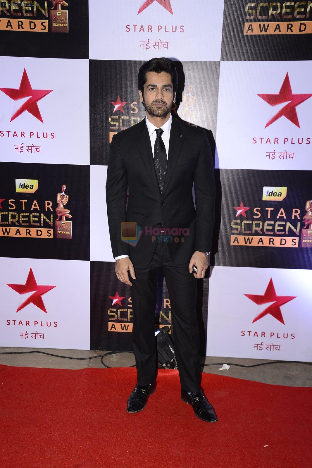 Arjan Bajwa at 22nd Star Screen Awards 2016 on 4th Dec 2016
