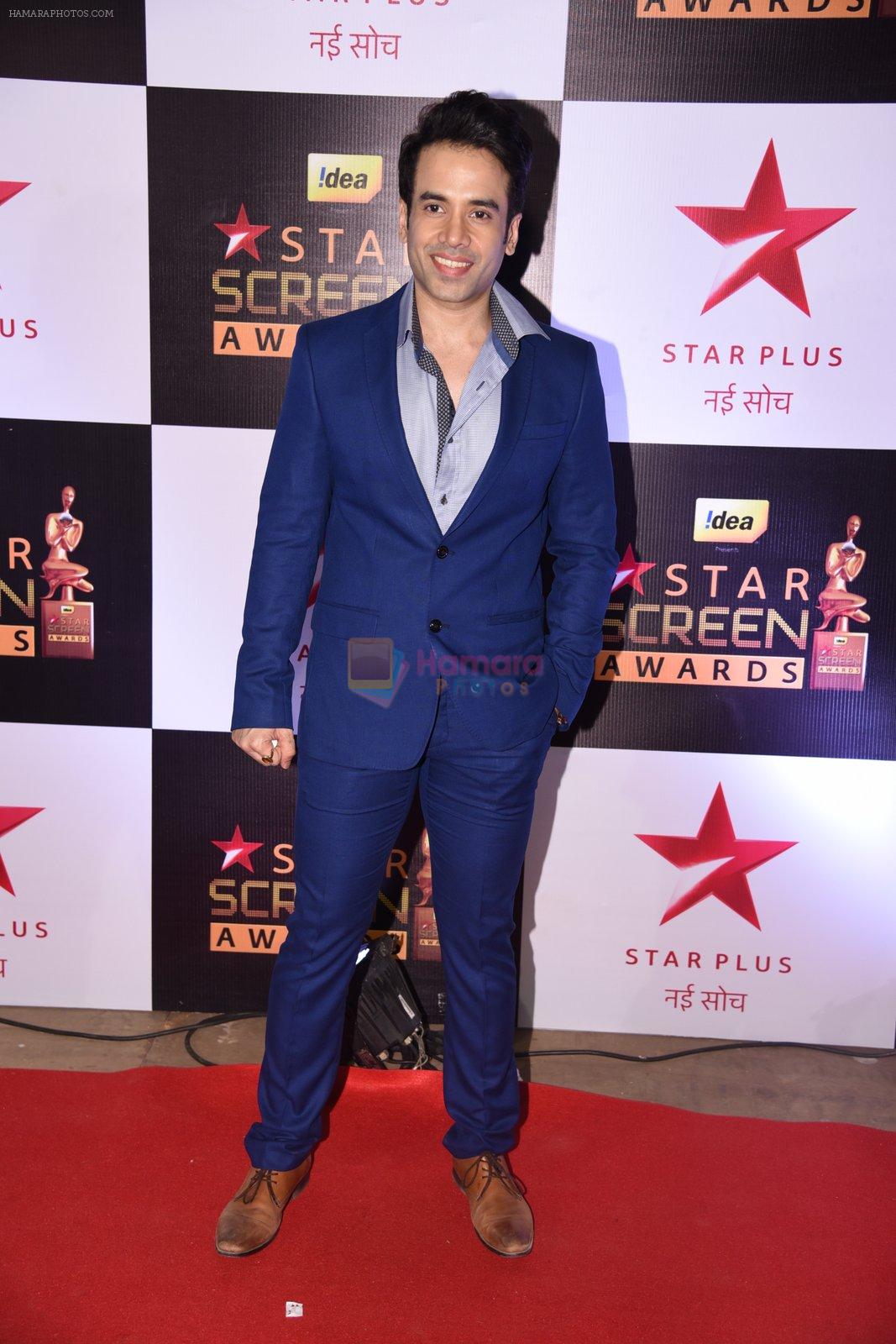 Tusshar Kapoor at 22nd Star Screen Awards 2016 on 4th Dec 2016