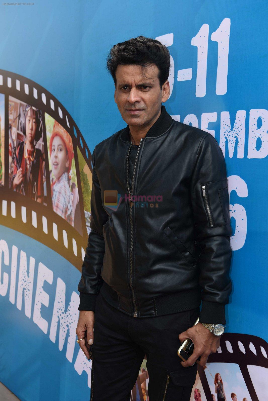 Manoj Bajpai at children's film festival on 5th Dec 2016