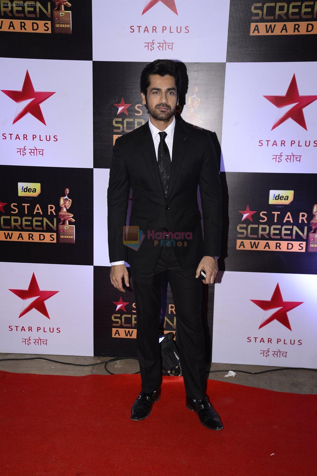 Arjan Bajwa at 22nd Star Screen Awards 2016 on 4th Dec 2016