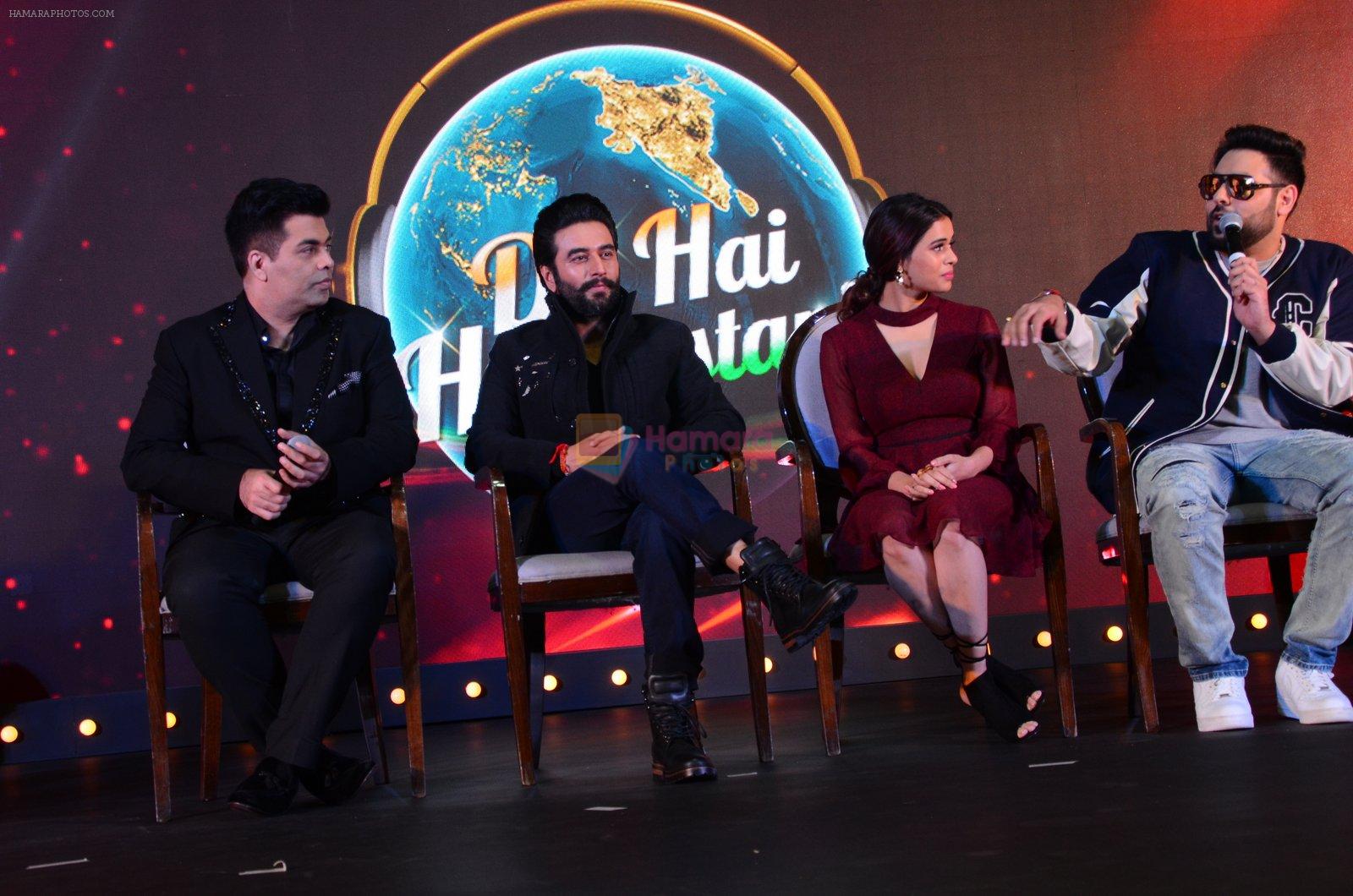 Karan Johar, Shekhar Ravjiani, Badshah,Shalmali Kholgade at Dil Hai Hindustani show launch on 6th Dec 2016