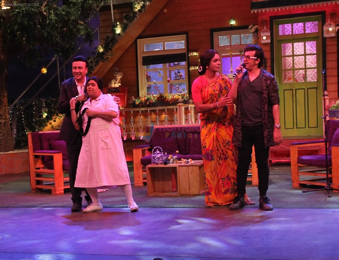 Sonu Nigam, Anu Malik on The Kapil Sharma Show on 7th Dec 2016