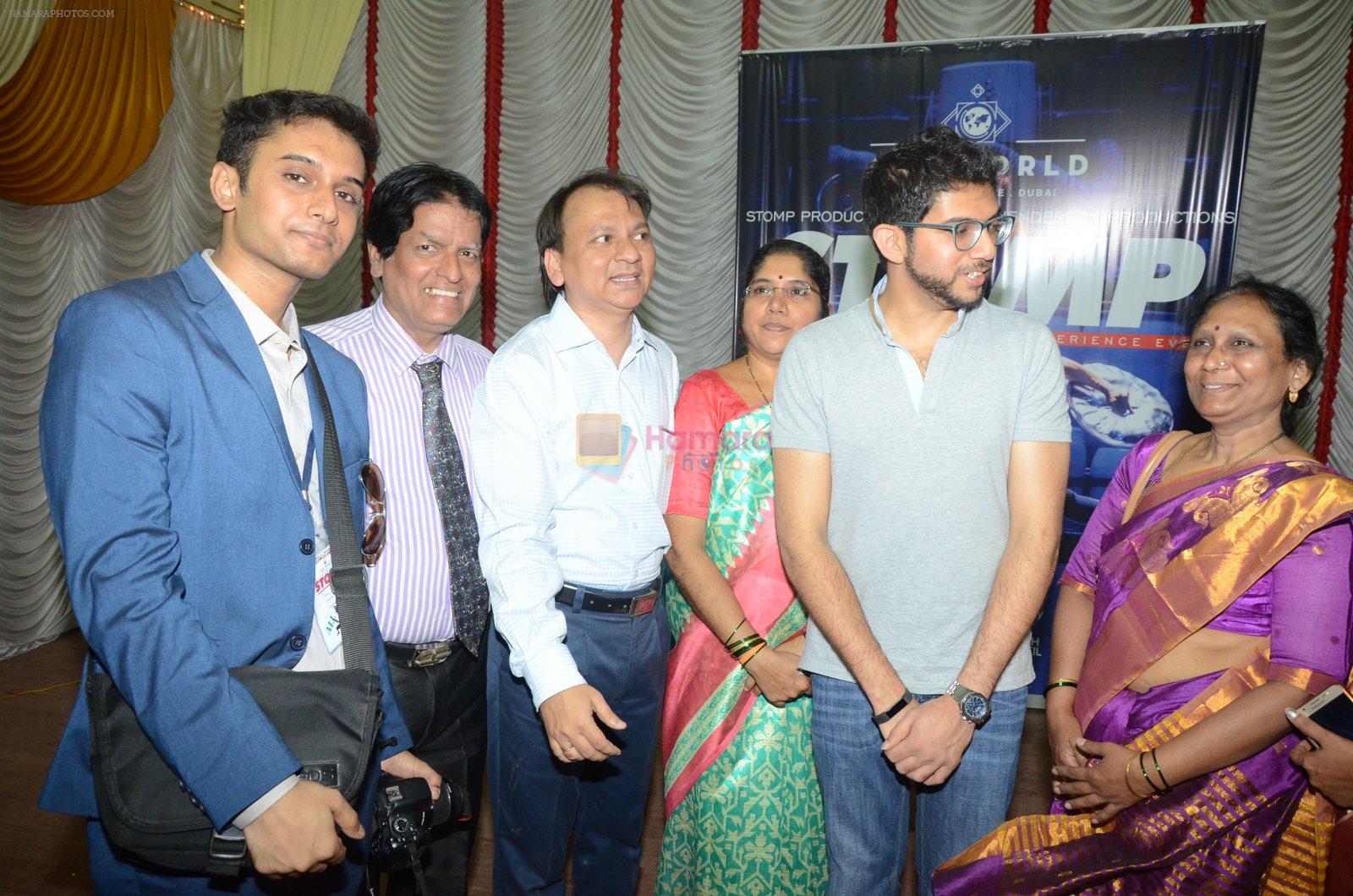 Aditya Thackeray participate in AGP world CSR initiative with BMC school on 17th Dec 2016