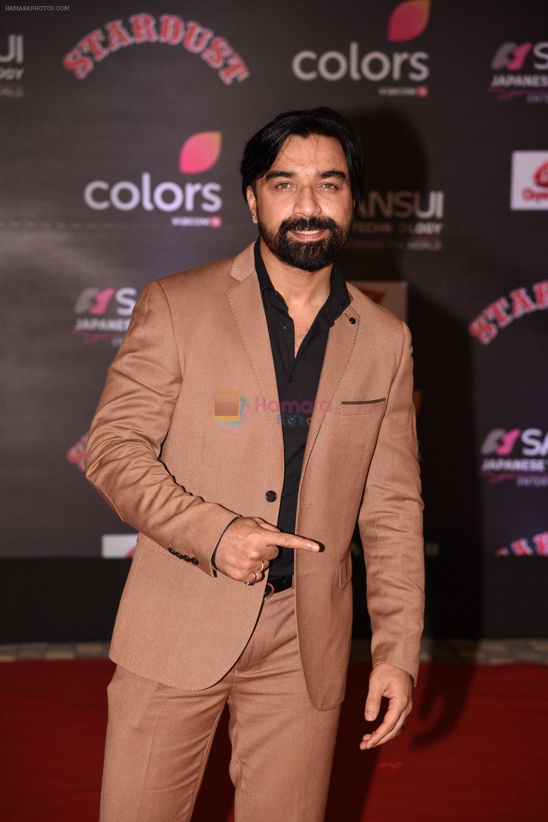 Eijaz Khan at 14th Sansui COLORS Stardust Awards on 19th Dec 2016
