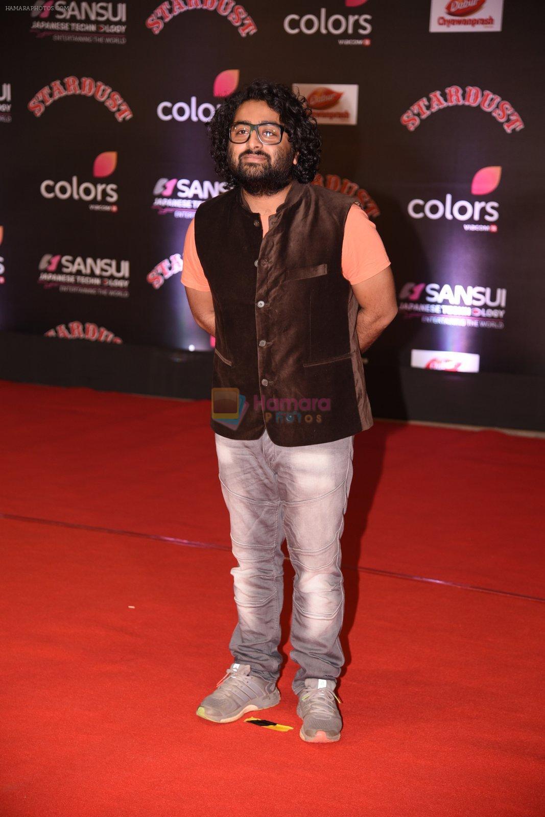 Arijit Singh at 14th Sansui COLORS Stardust Awards on 19th Dec 2016