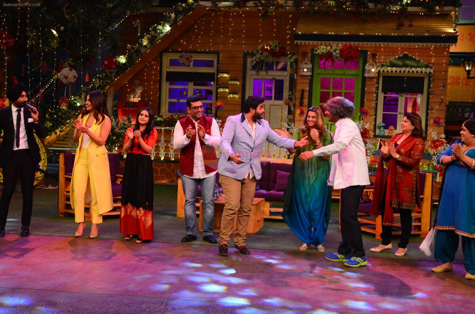 Priyanka Chopra on the sets of The Kapil Sharma Show on 21st Dec 2016