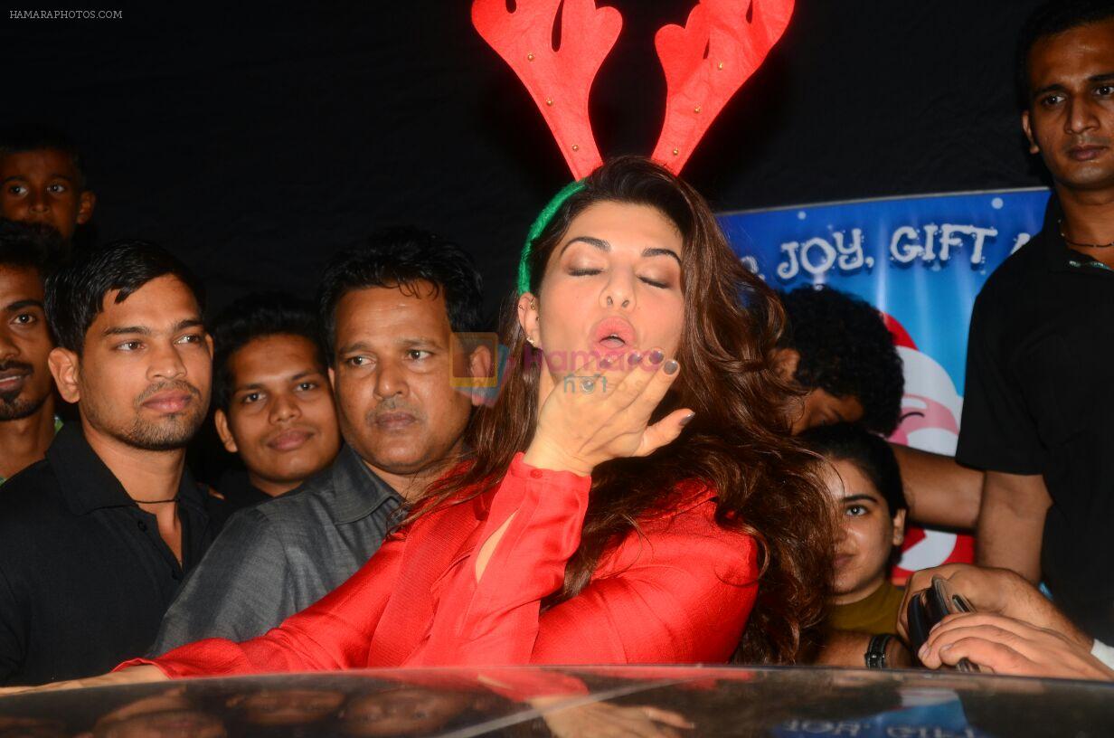 Jacqueline Fernandez at big fm Xmas event on 22nd Dec 2016