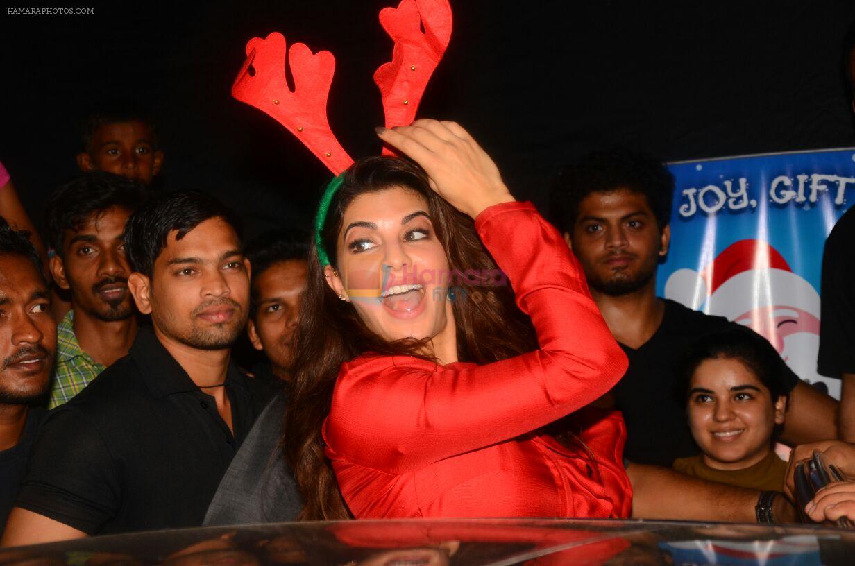 Jacqueline Fernandez at big fm Xmas event on 22nd Dec 2016