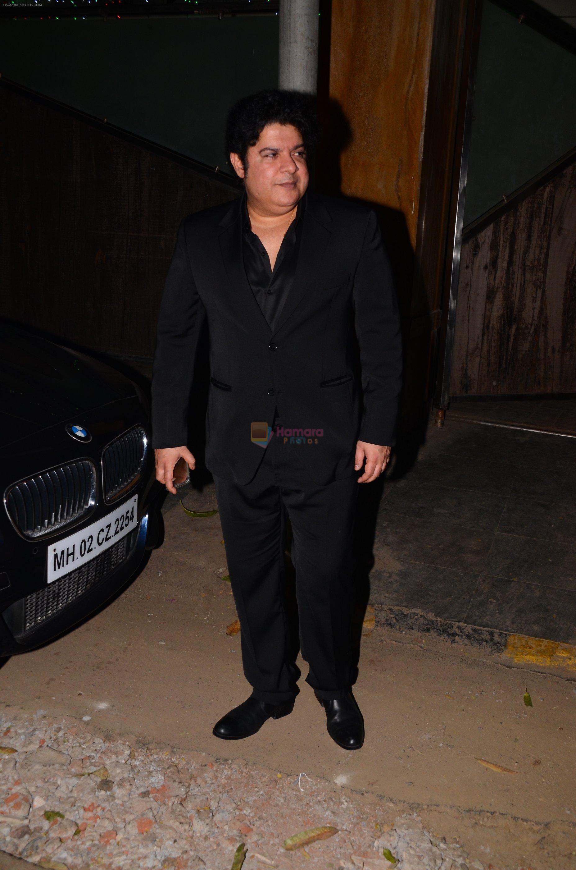 Sajid Khan at party in kareena's house on 31st Dec 2016