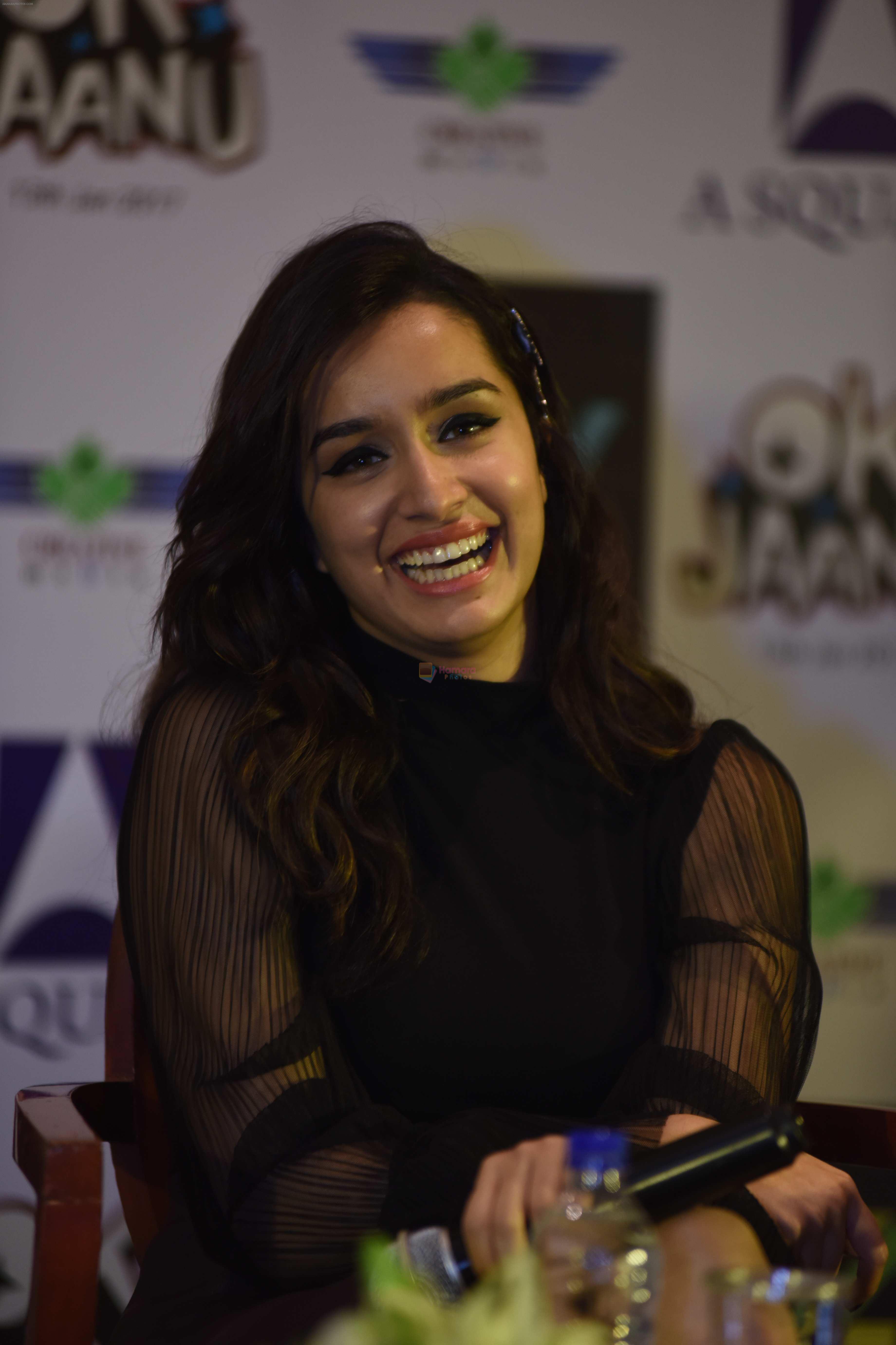 Shraddha Kapoor promotes Ok Jaanu in Delhi on 11th Jan 2017