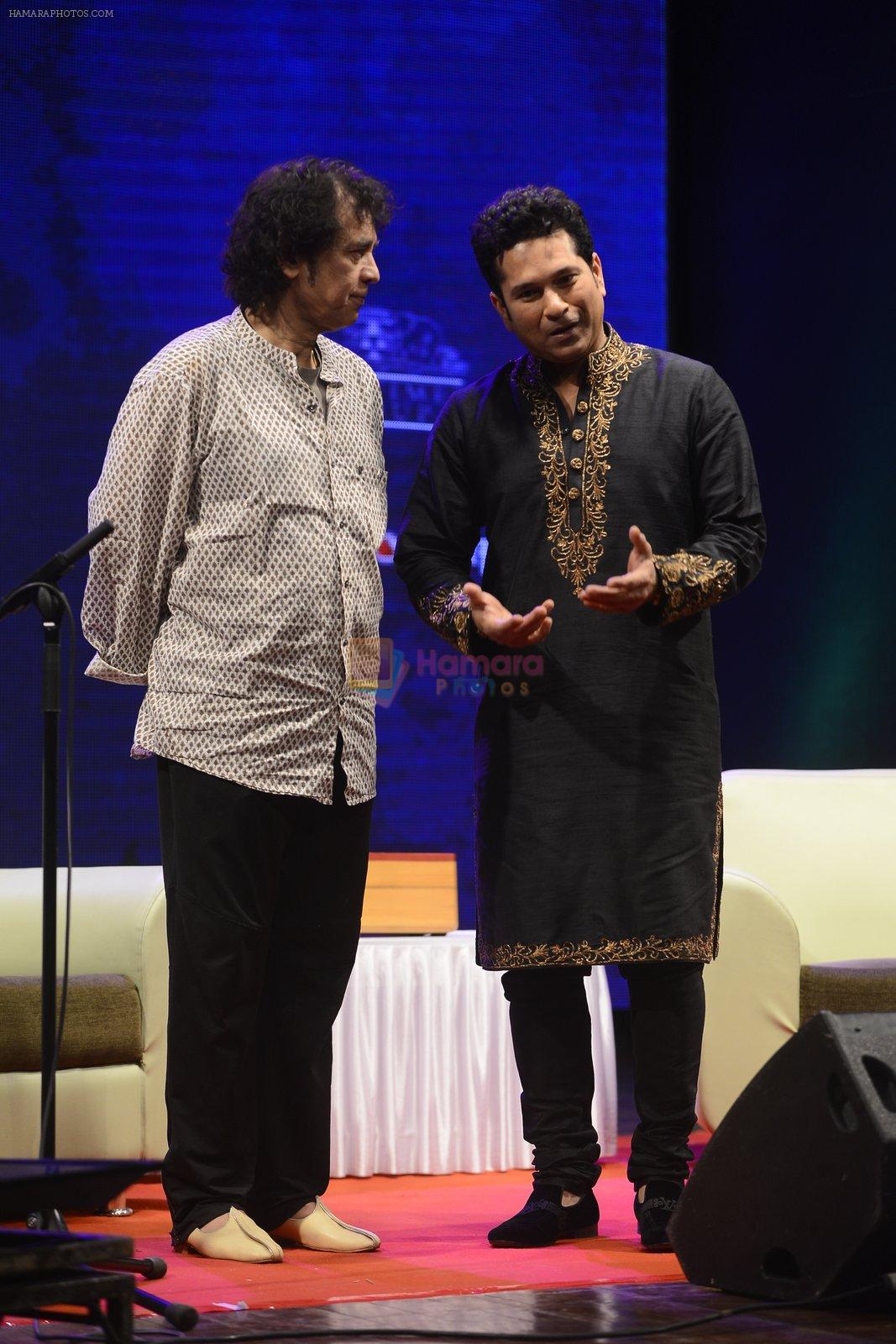 Zakir Hussain and Sachin Tendulkar concert on 9th Jan 2017