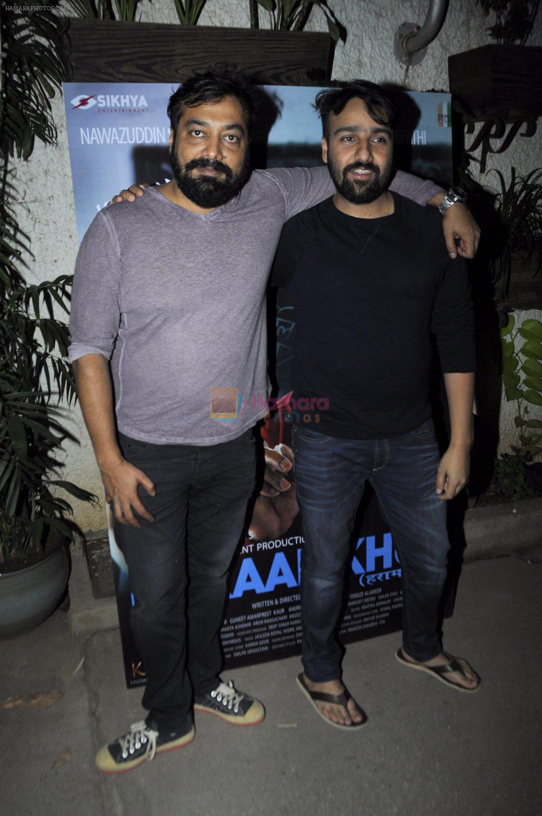 Anurag Kashyap at Haramkhor screening in Mumbai on 11th Jan 2017