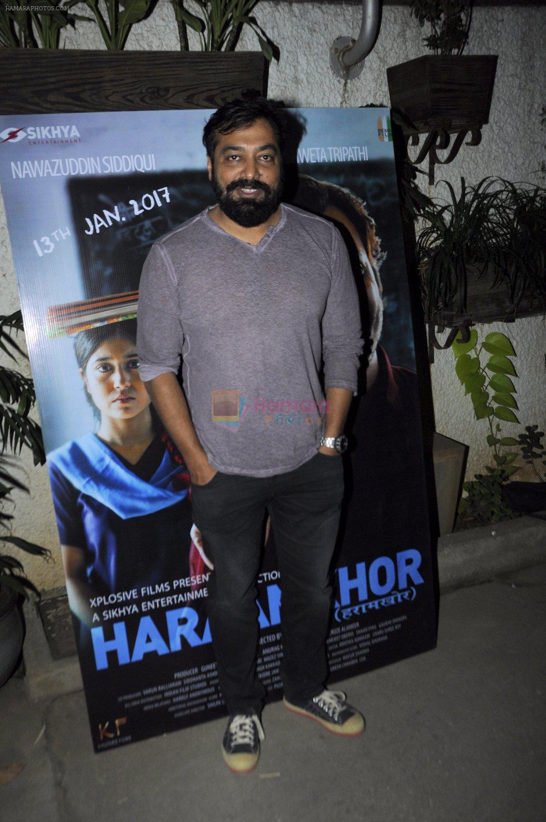 Anurag Kashyap at Haramkhor screening in Mumbai on 11th Jan 2017