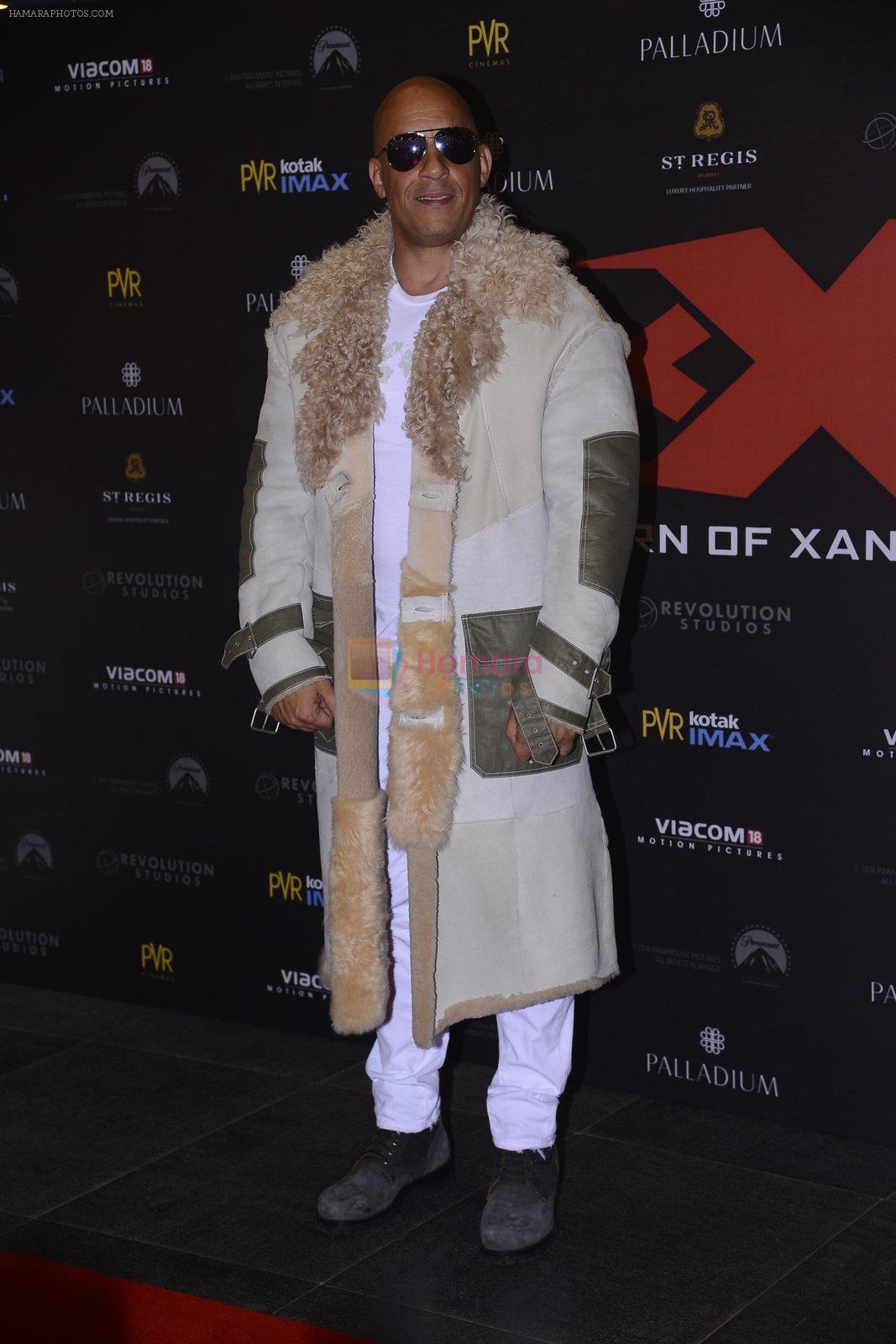 Vin Diesel at XXX Premiere on 12th Jan 2017