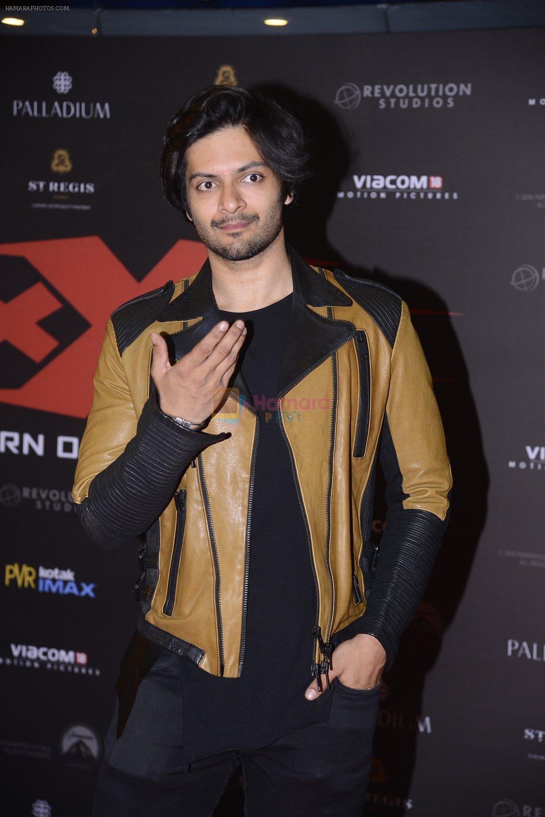 Ali Fazal at XXX Premiere on 12th Jan 2017
