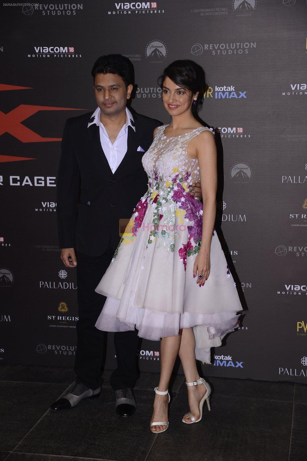Bhushan Kumar at XXX Premiere on 12th Jan 2017