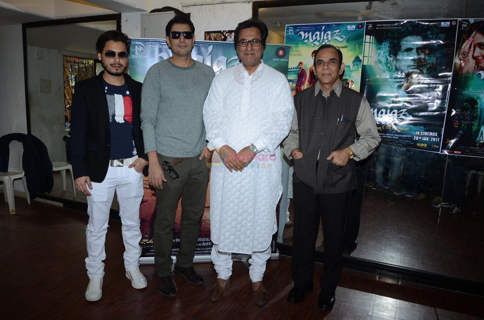 Priyanshu Chatterjee, Talat Aziz at Majaz film promotions on 17th Jan 2017