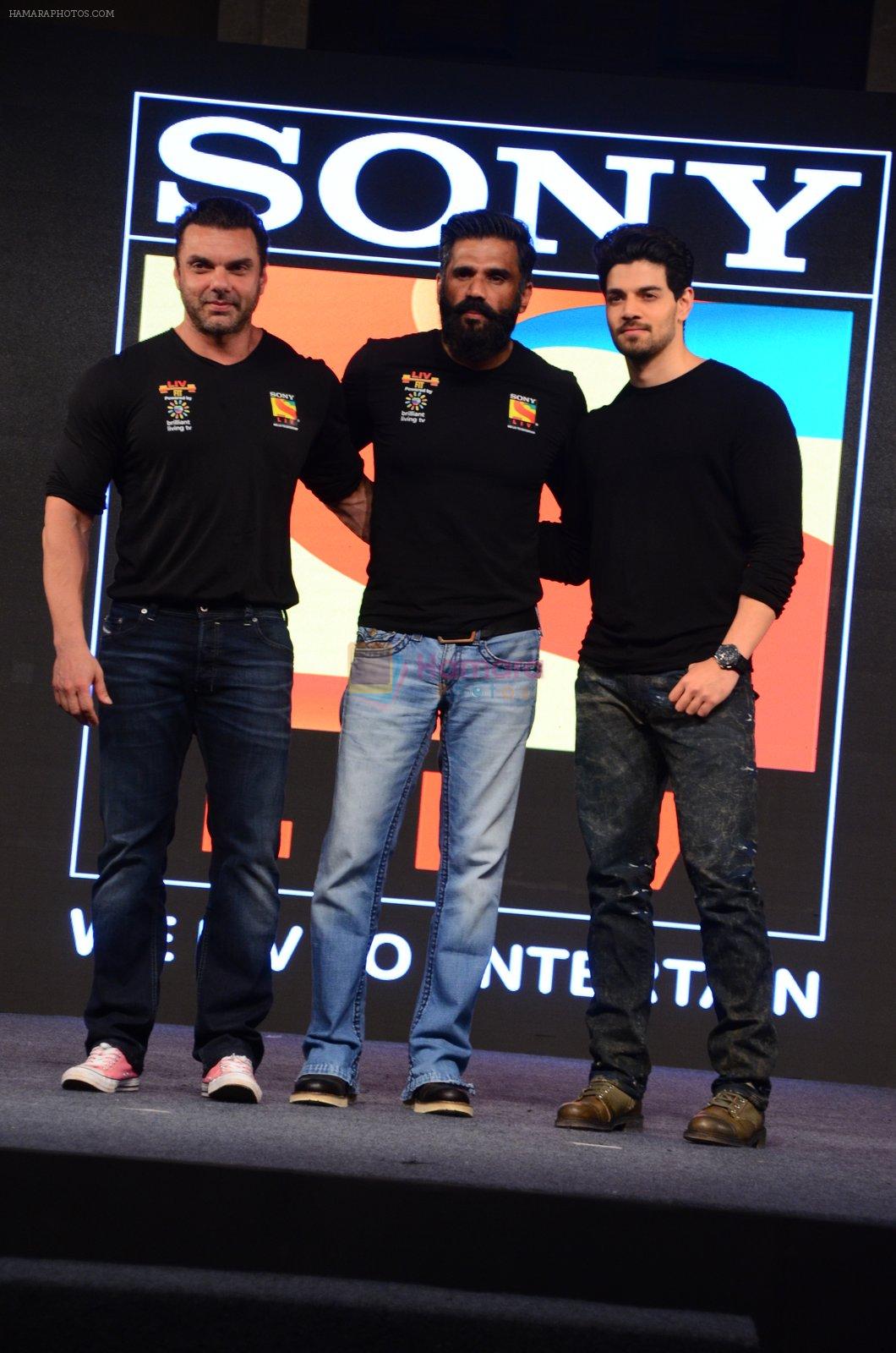 Sohail Khan snapped at Sony Liv fitness event on 19th Jan 2017