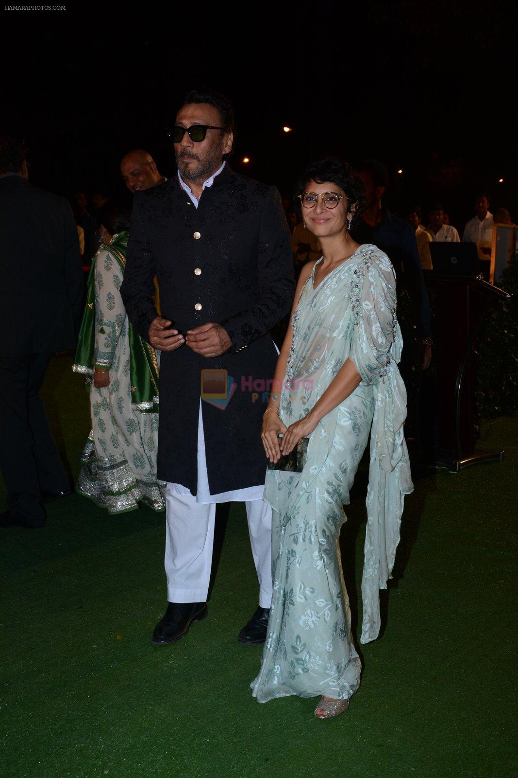 Kiran Rao, Jackie Shroff at Ronnie Screwala daughter wedding reception on 20th Jan 2017