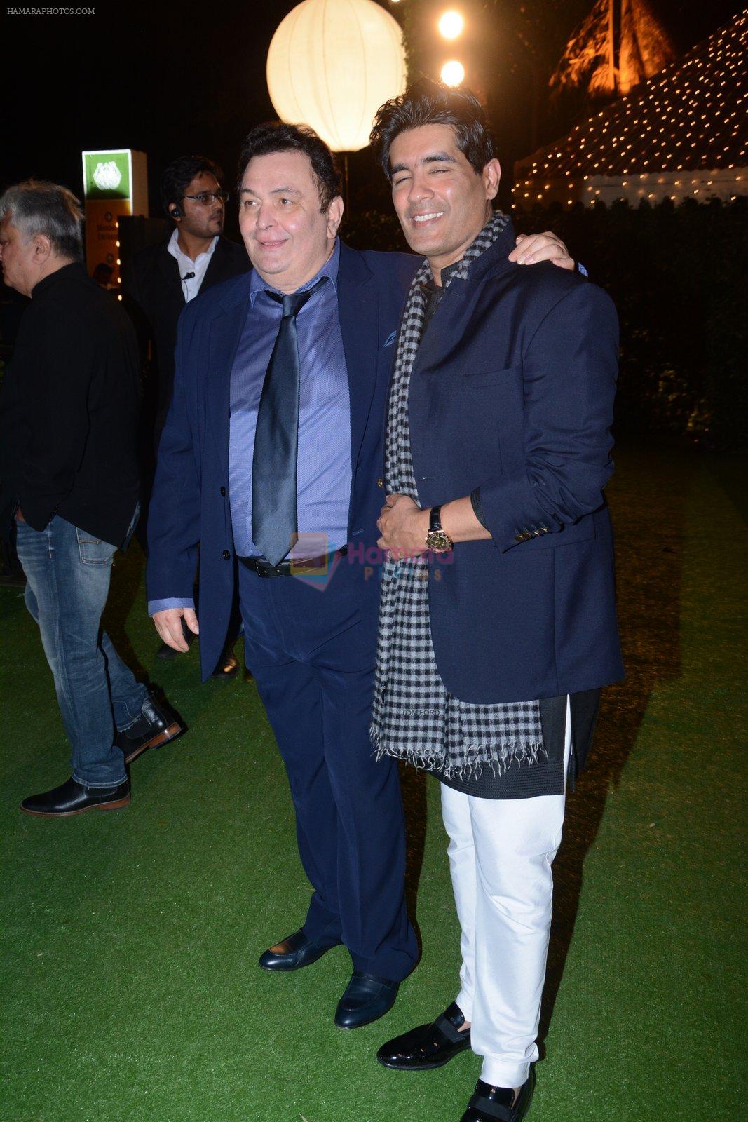Rishi Kapoor at Ronnie Screwala daughter wedding reception on 20th Jan 2017