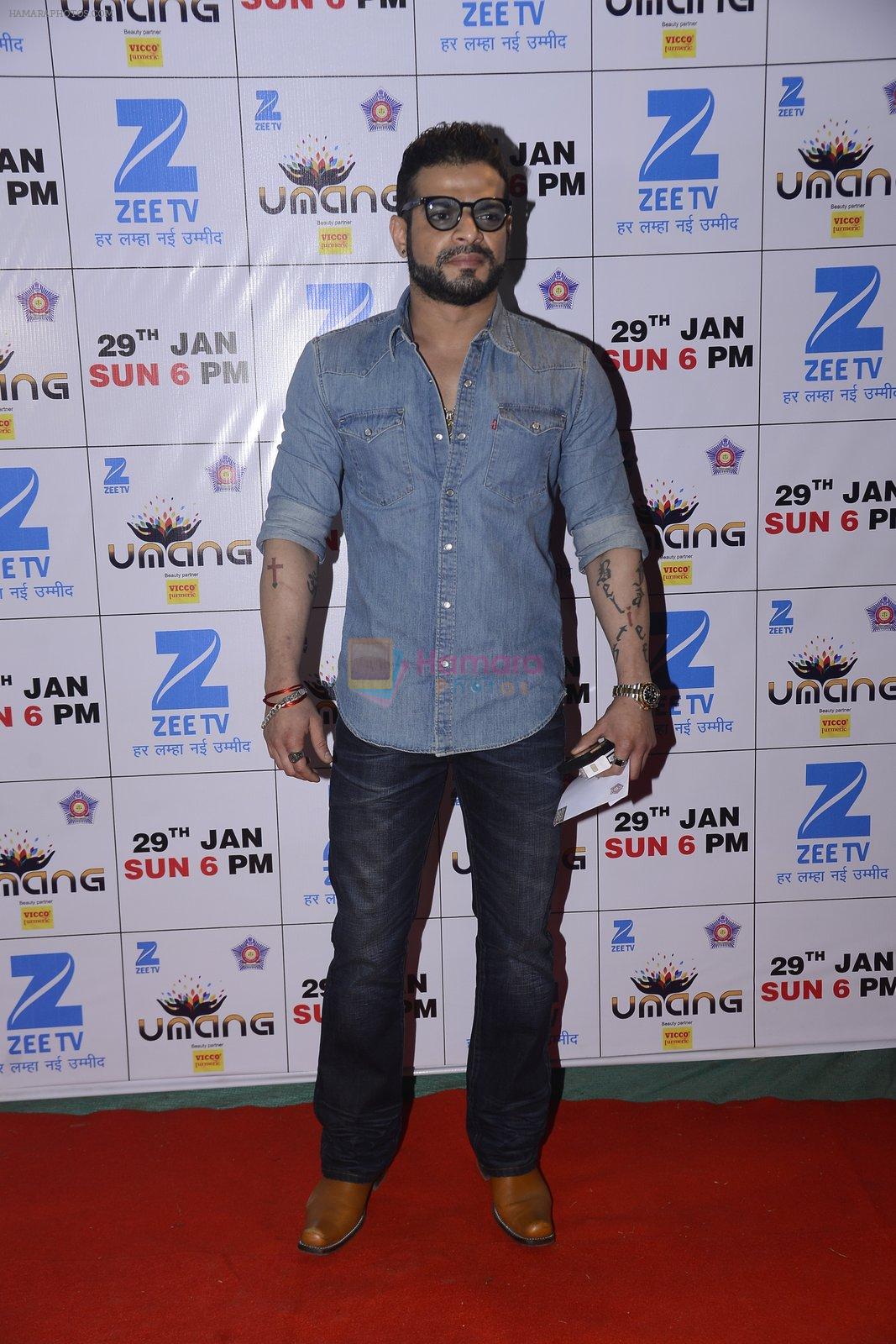 Karan Patel at Umang Show on 21st Jan 2017