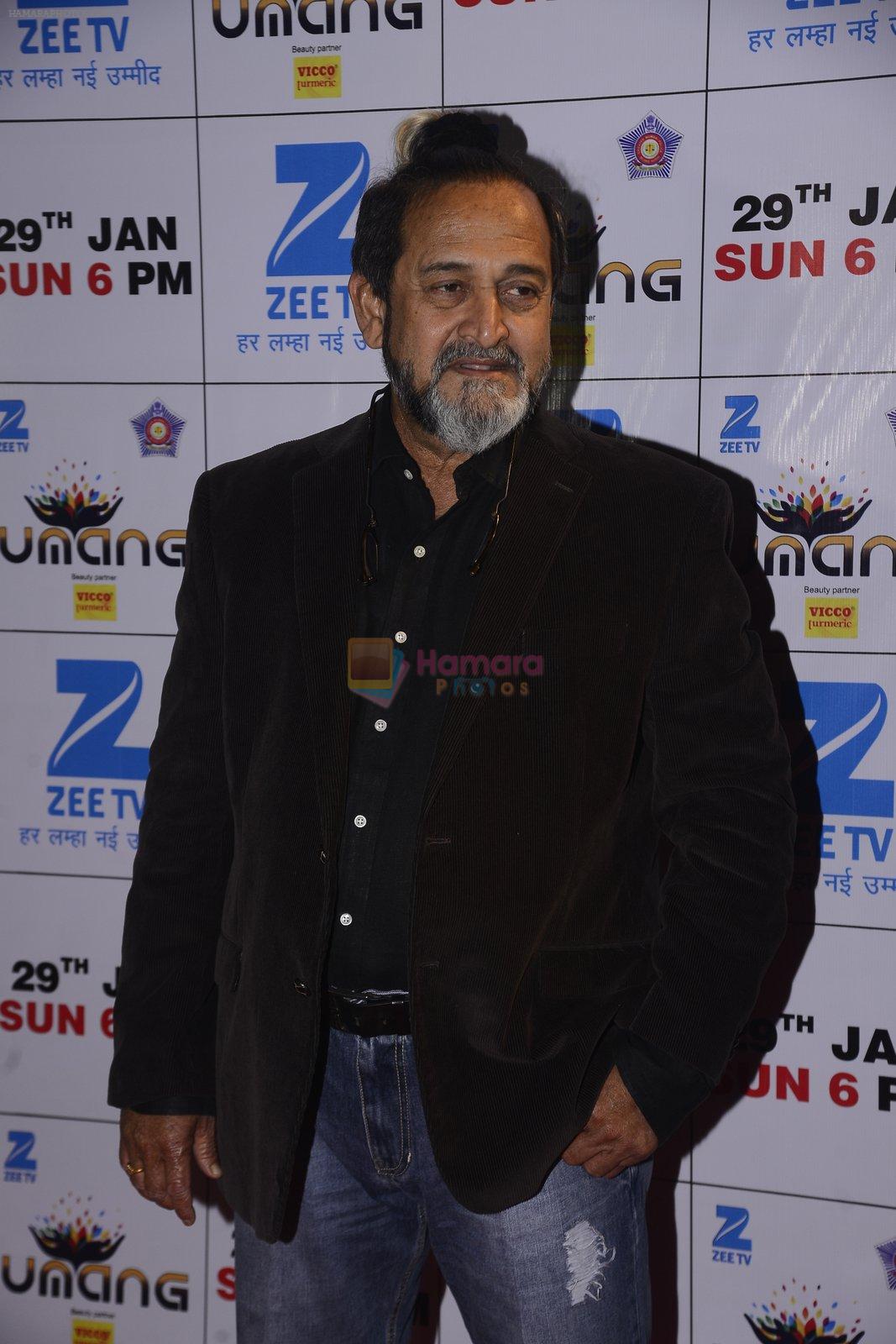 Mahesh Manjrekar at Umang Show on 21st Jan 2017