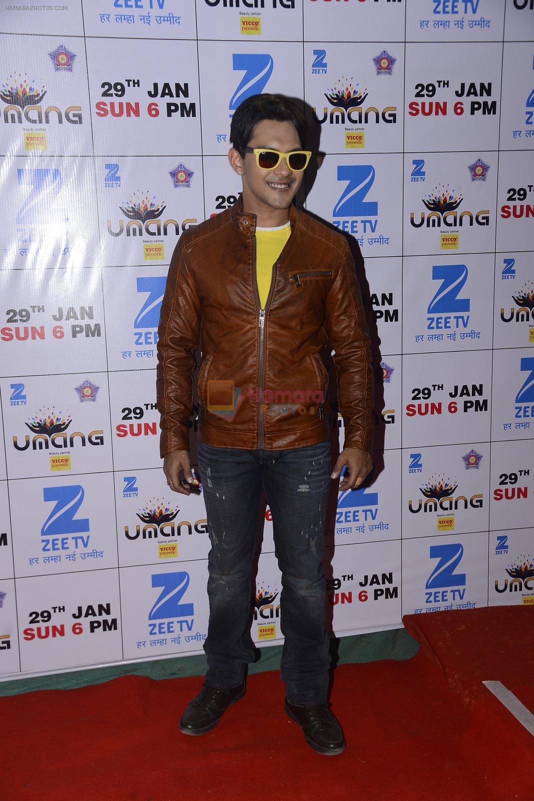 Aditya Narayan at Umang Show on 21st Jan 2017