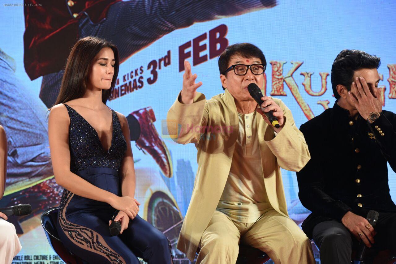 Jackie Chan at Kung Fu Yoga Press meet on 23rd Jan 2017