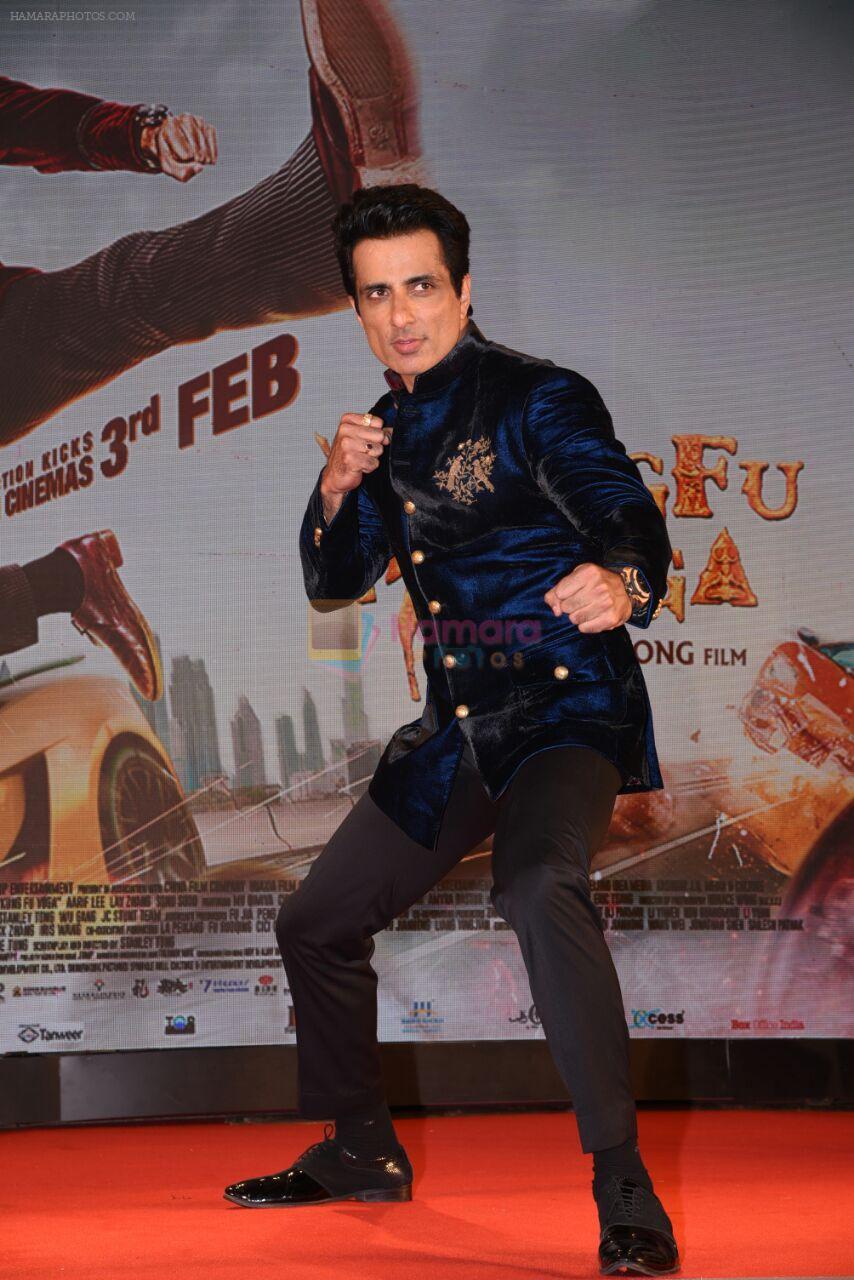 Sonu Sood at Kung Fu Yoga Press meet on 23rd Jan 2017