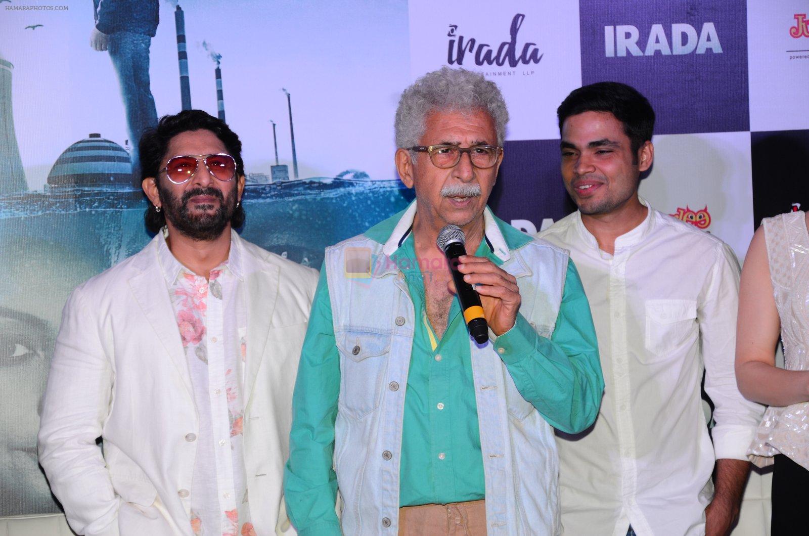 Naseeruddin Shah, Arshad Warsi at Irada film launch in Mumbai on 24th Jan 2017
