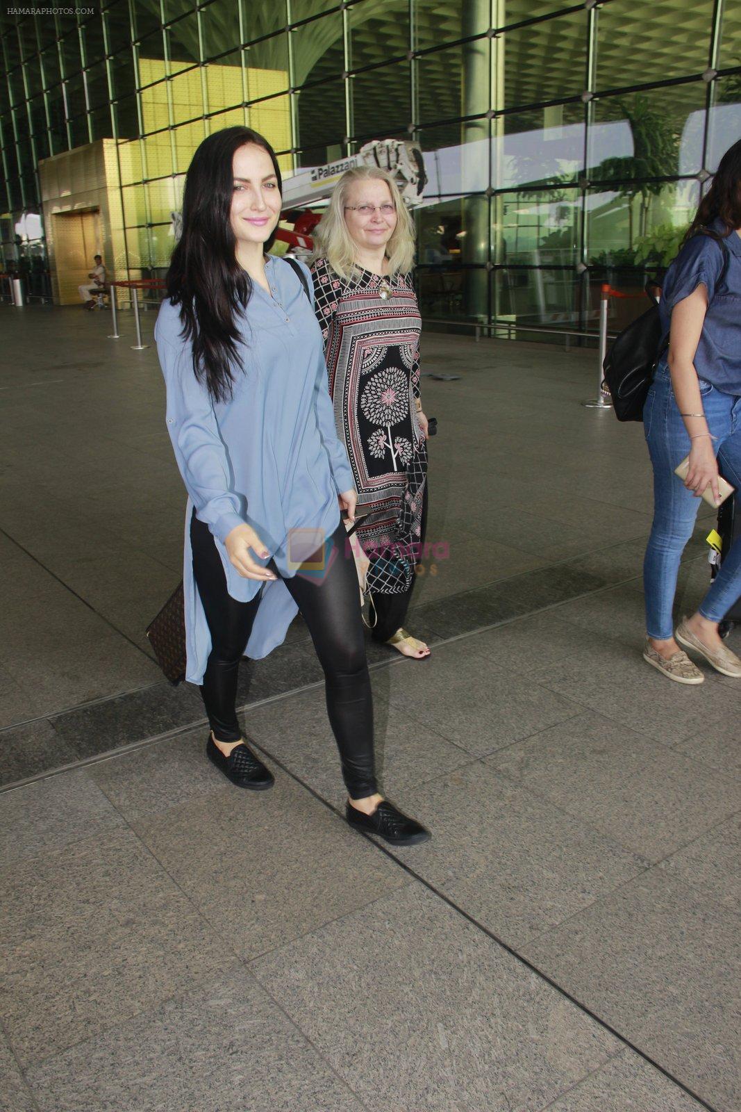 Elli Avram snapped at airport on 26th Jan 2017