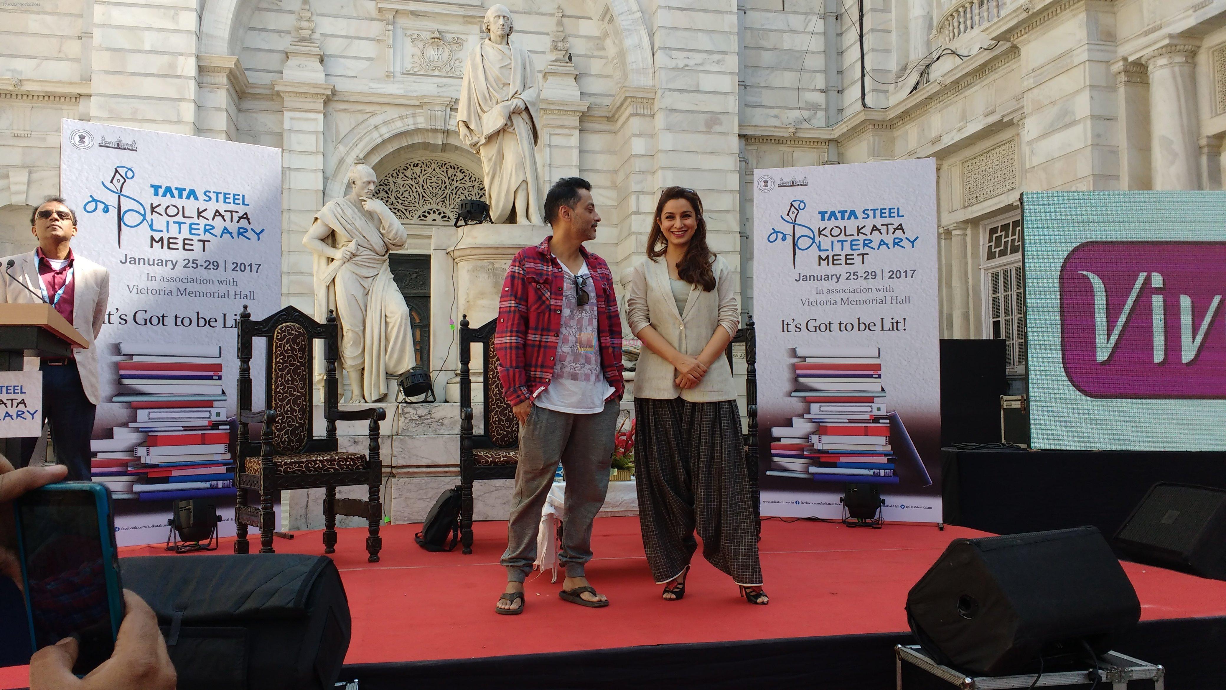 Tisca Chopra at Kolkata Literary meet on 29th Jan 2017