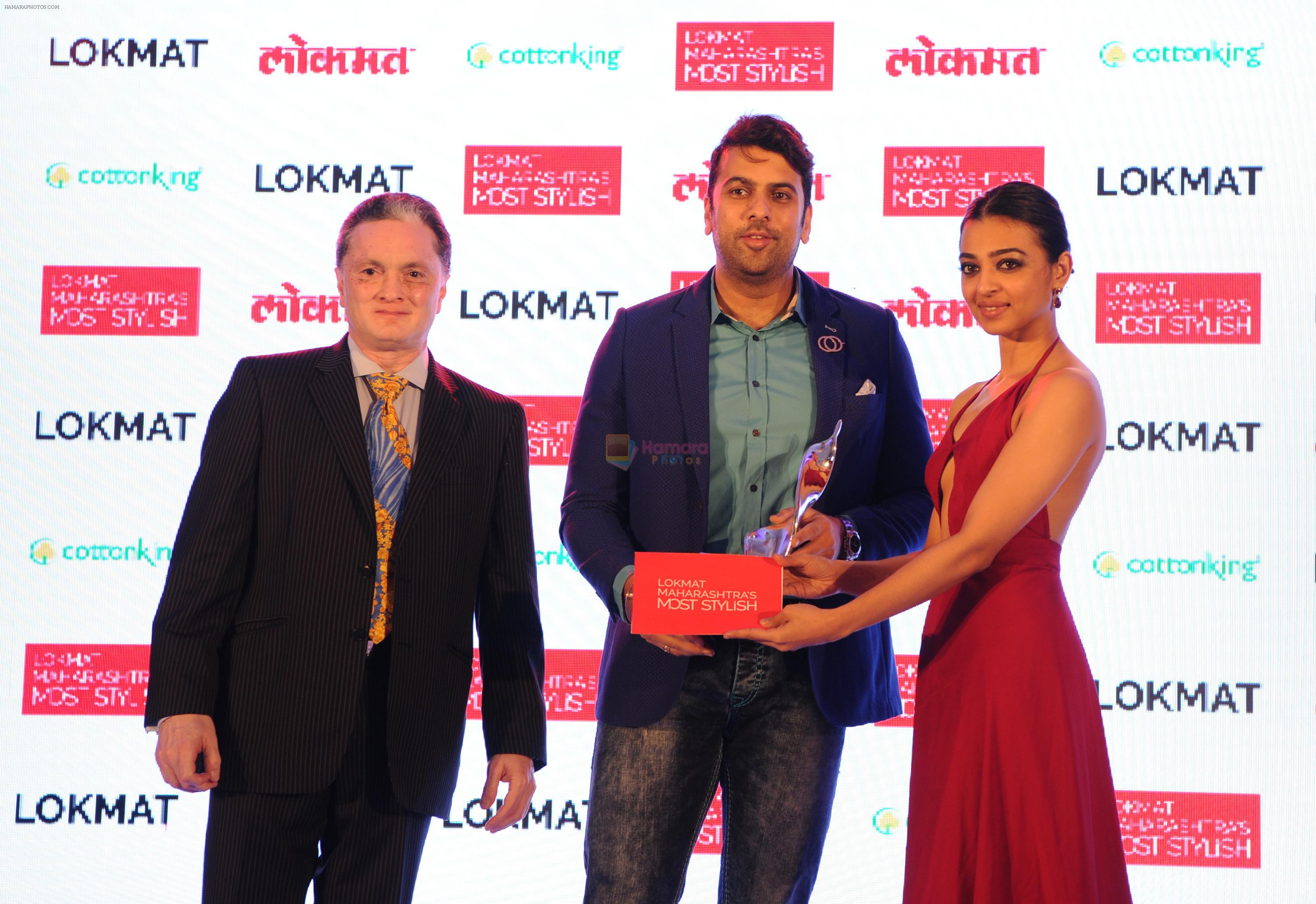 Radhika Apte at Lokmat Maharashtra's Most Stylish 2017 on 31st Jan 2017