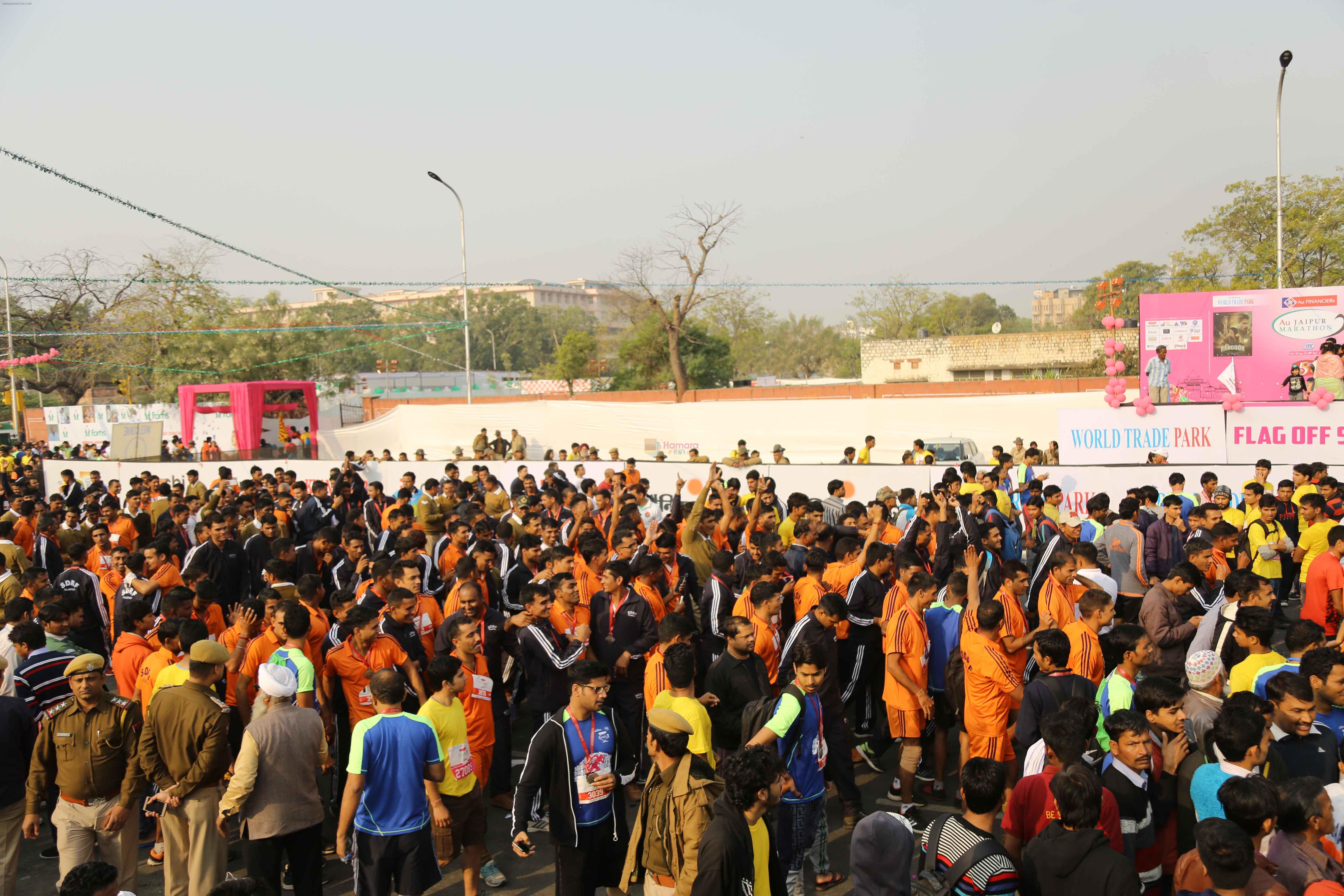 The AU JAIPUR Marathon, Rajasthan's Biggest Mass Event on 7th Feb 2017