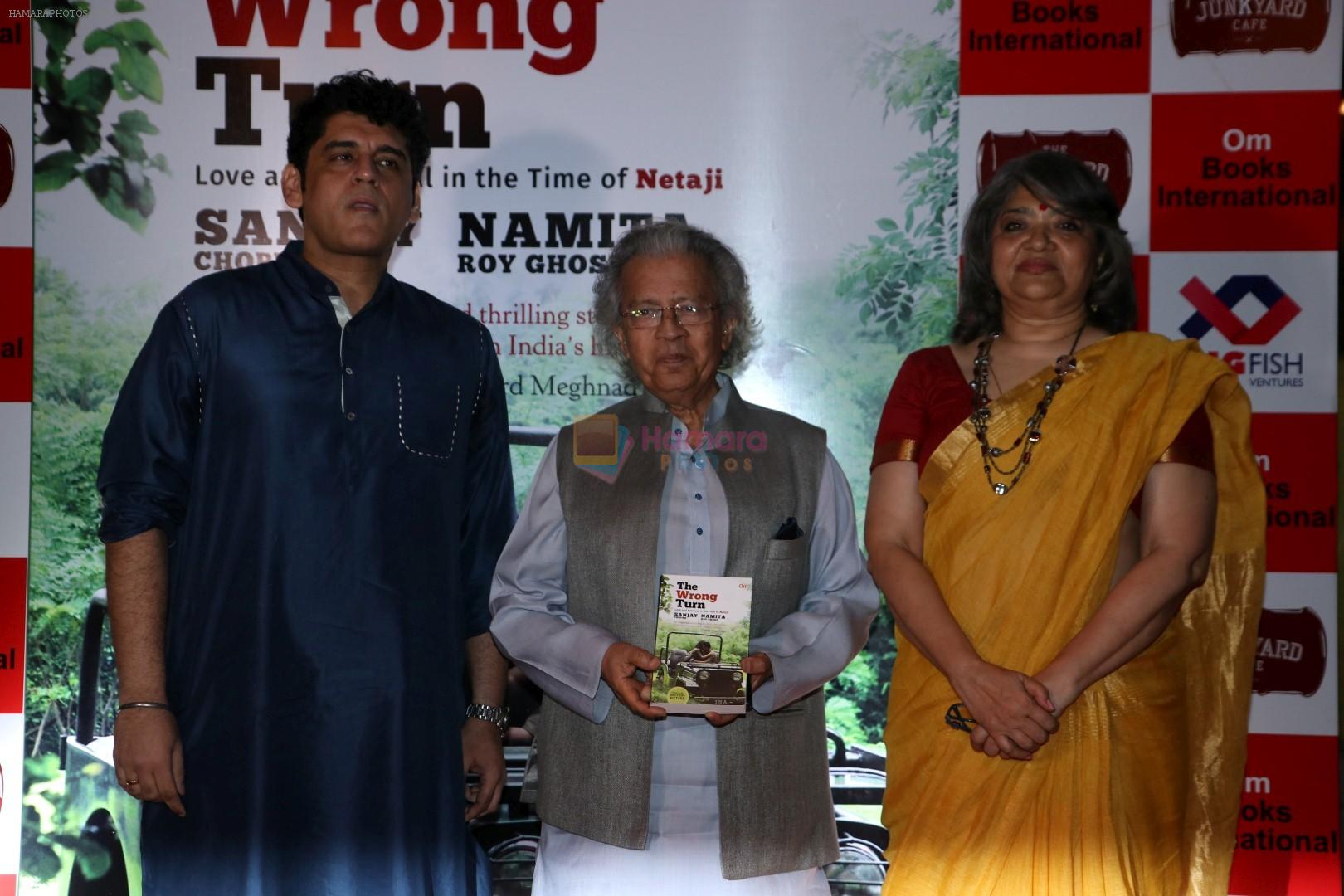 at the Book launch of The Wrong Turn by Sanjay Chopra and Namita Roy Ghose on 1st March 2017