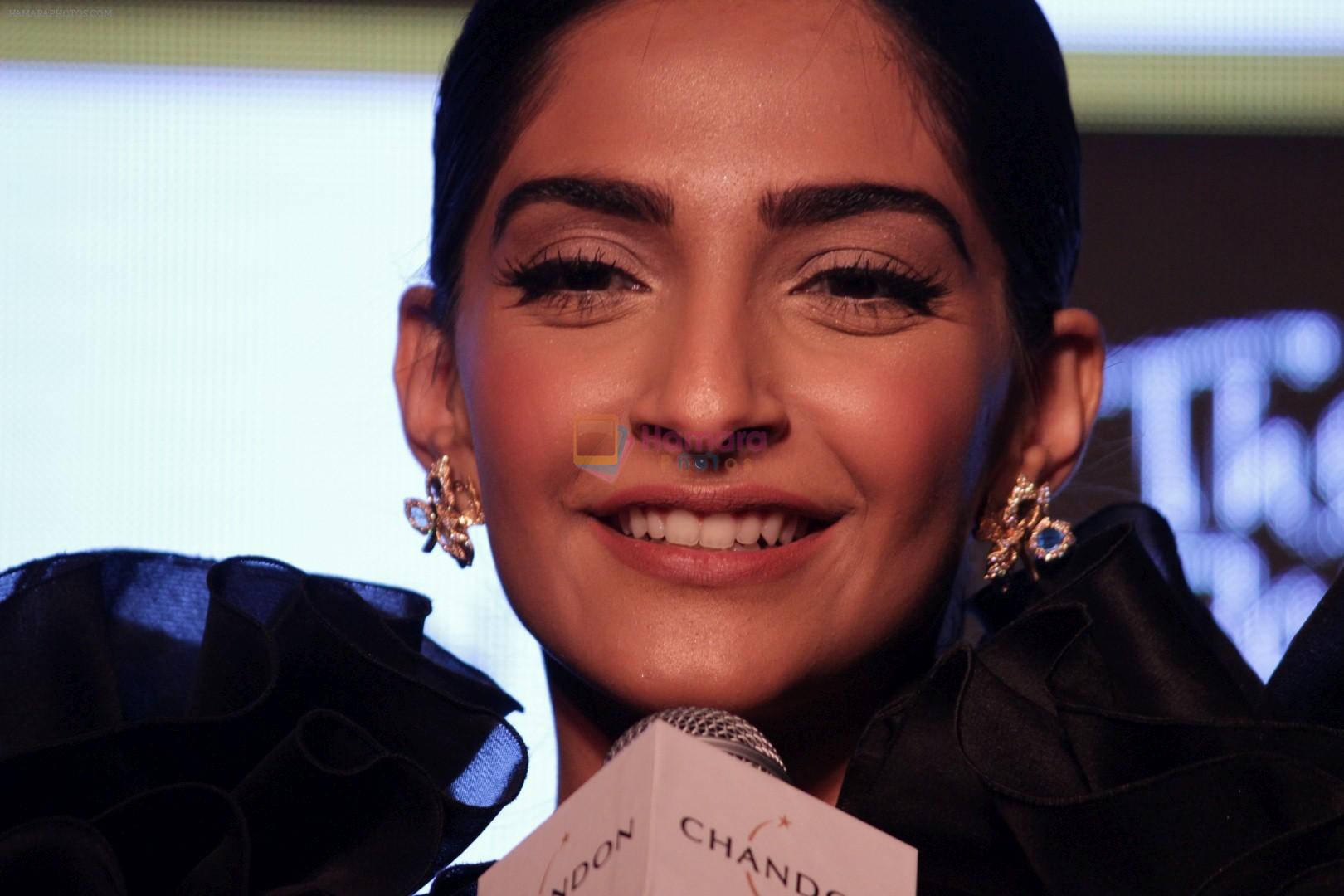 Sonam Kapoor at Chandon's Party Starter Song with singer Anushka on 2nd March 2017