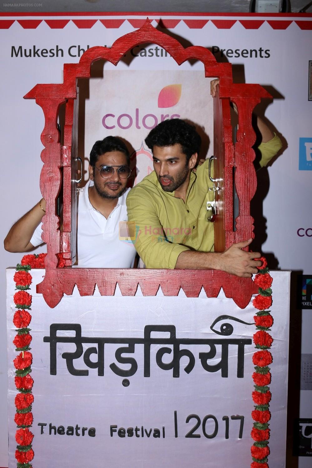 Aditya Roy Kapoor at The Second Edition Of Colours Khidkiyaan Theatre Festival in _'sathaye College on 4th March 2017
