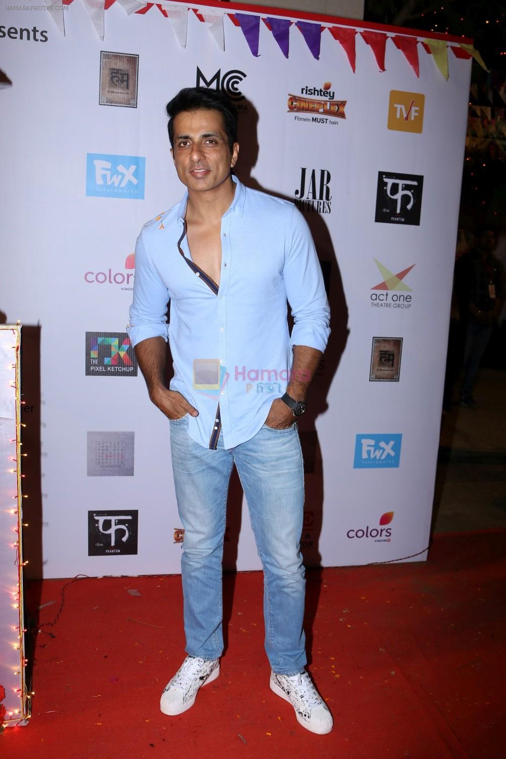 Sonu Sood at The Second Edition Of Colors Khidkiyaan Theatre Festival on 5th March 2017