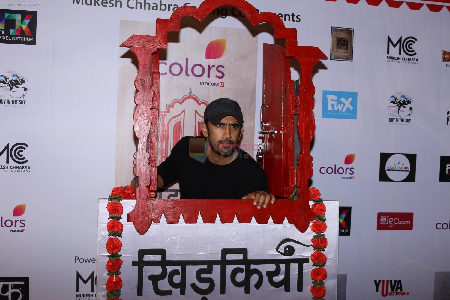 Amit Sadh at The Second Edition Of Colours Khidkiyaan Theatre Festival in _'sathaye College on 4th March 2017