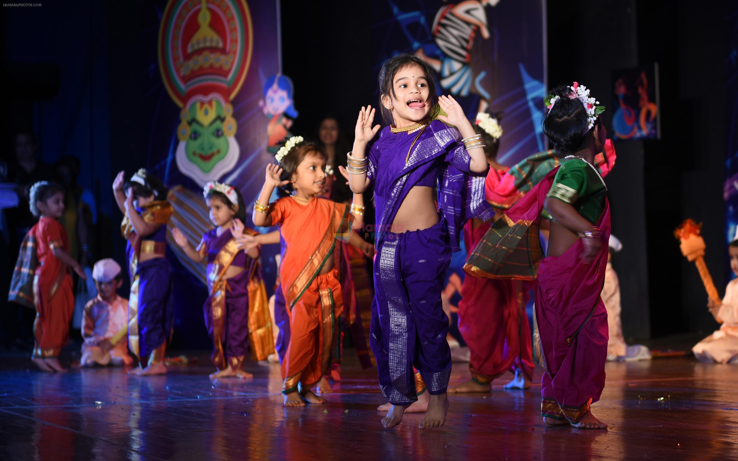 Kids Performing at Peek-a-Boo institute for Pre School education organization its musical concert 2017 Dance of the world on 6th March 2017