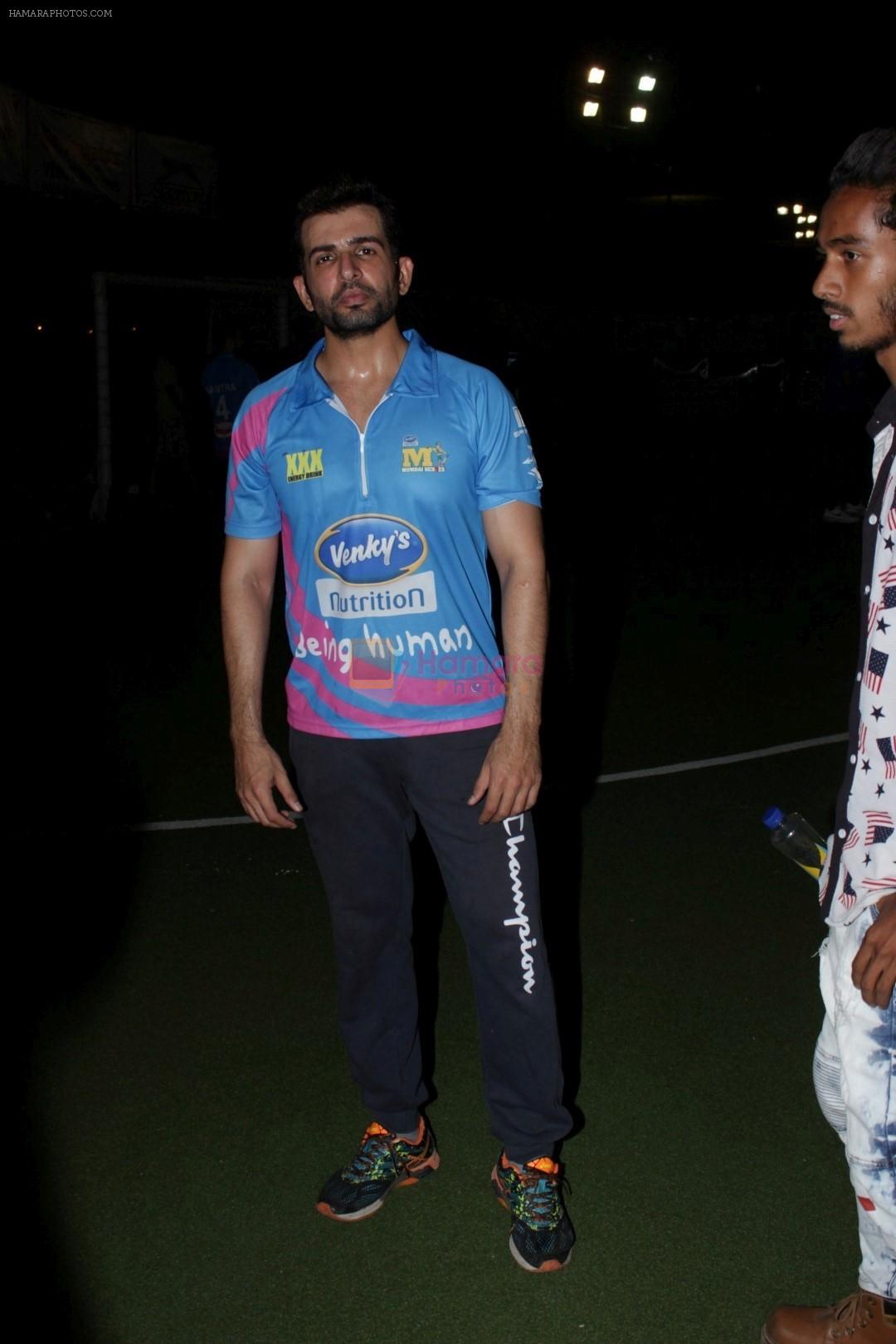 Jay Bhanushali At Match Of tony premiere league on 8th March 2017